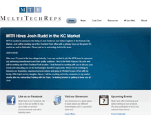 Tablet Screenshot of multitechreps.com